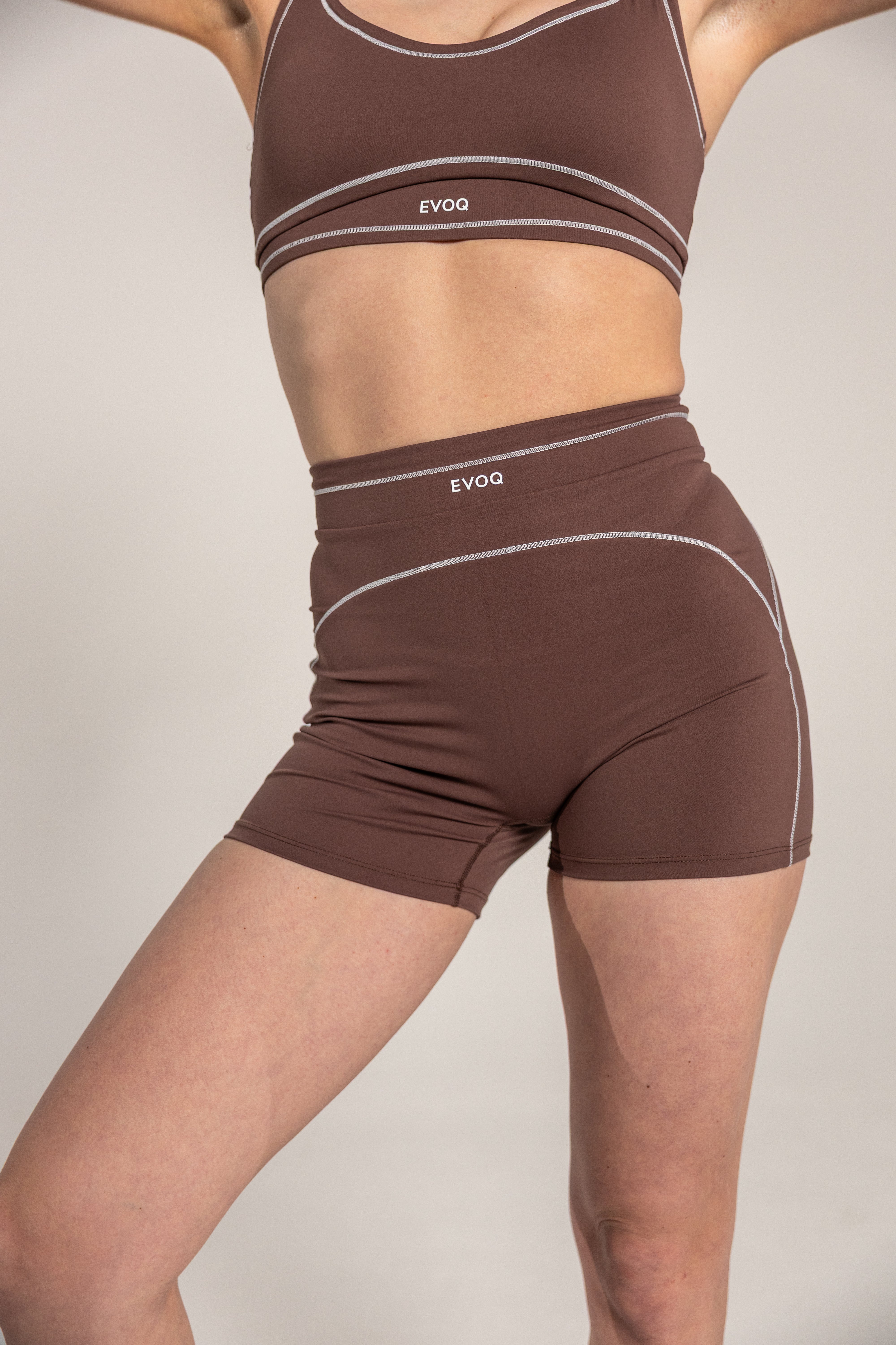 EVOQ SQULPT SHORT BROWN