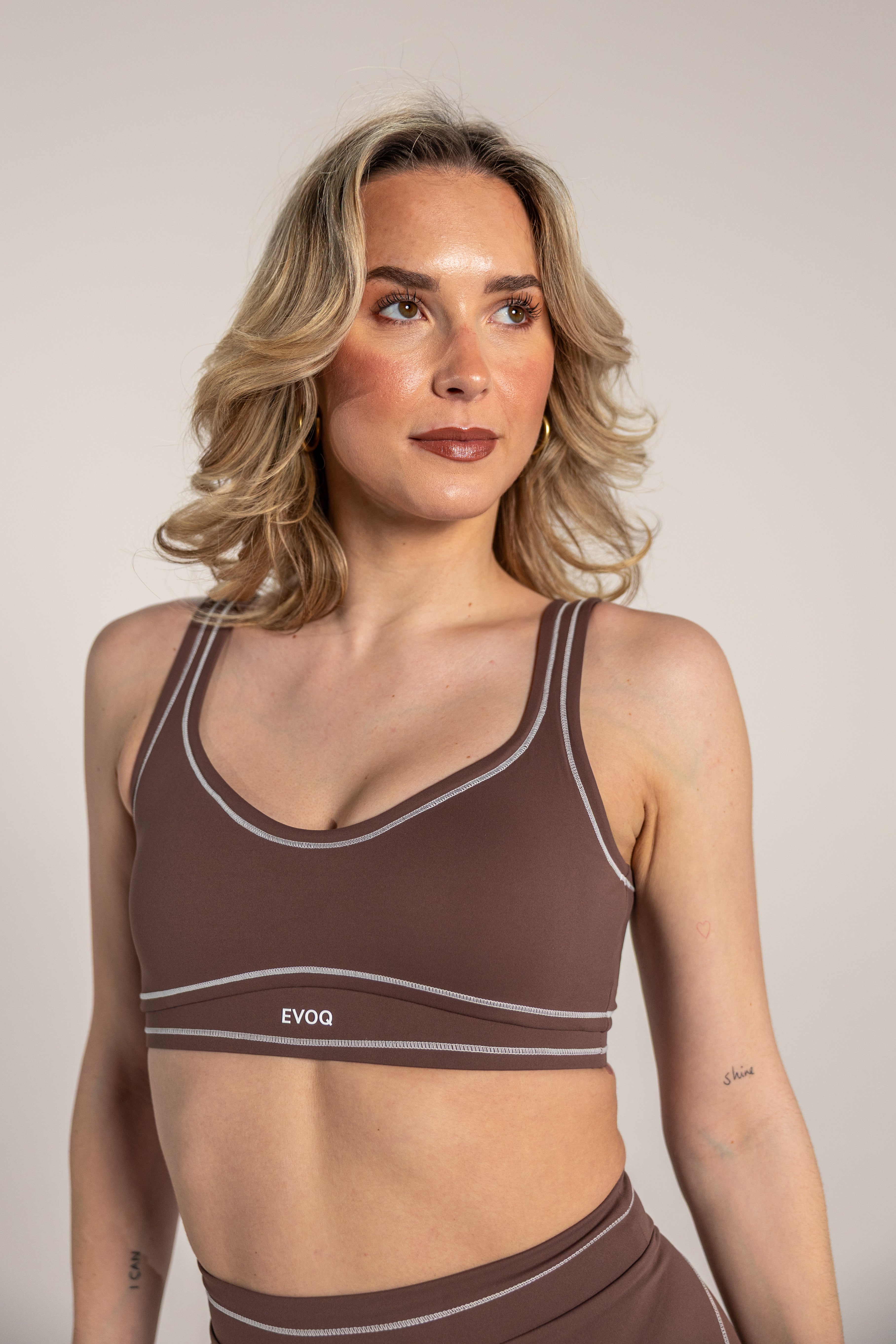 EVOQ SCULPT BRA BLUE