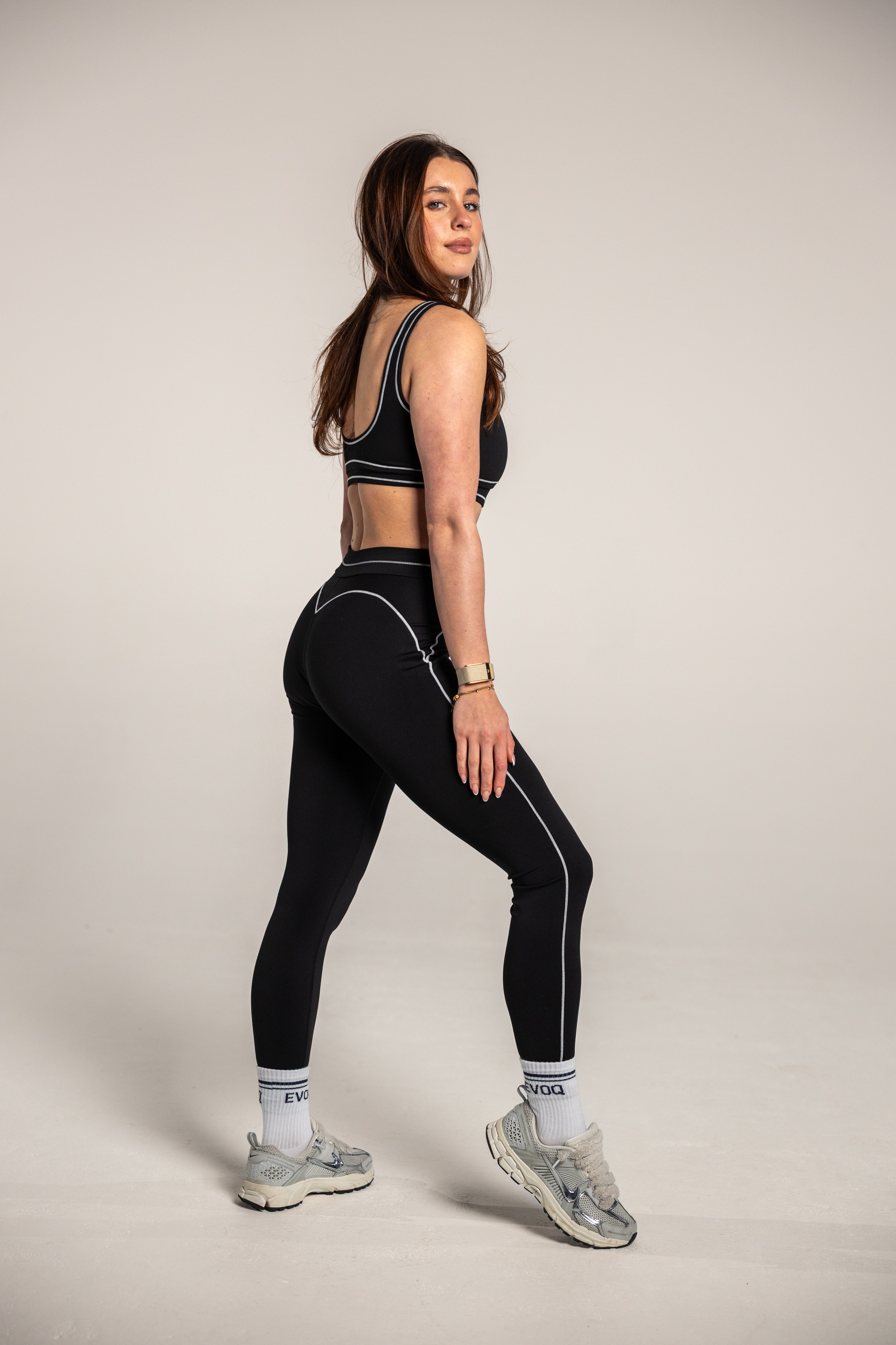 EVOQ SCULPT LEGGINGS BLACK
