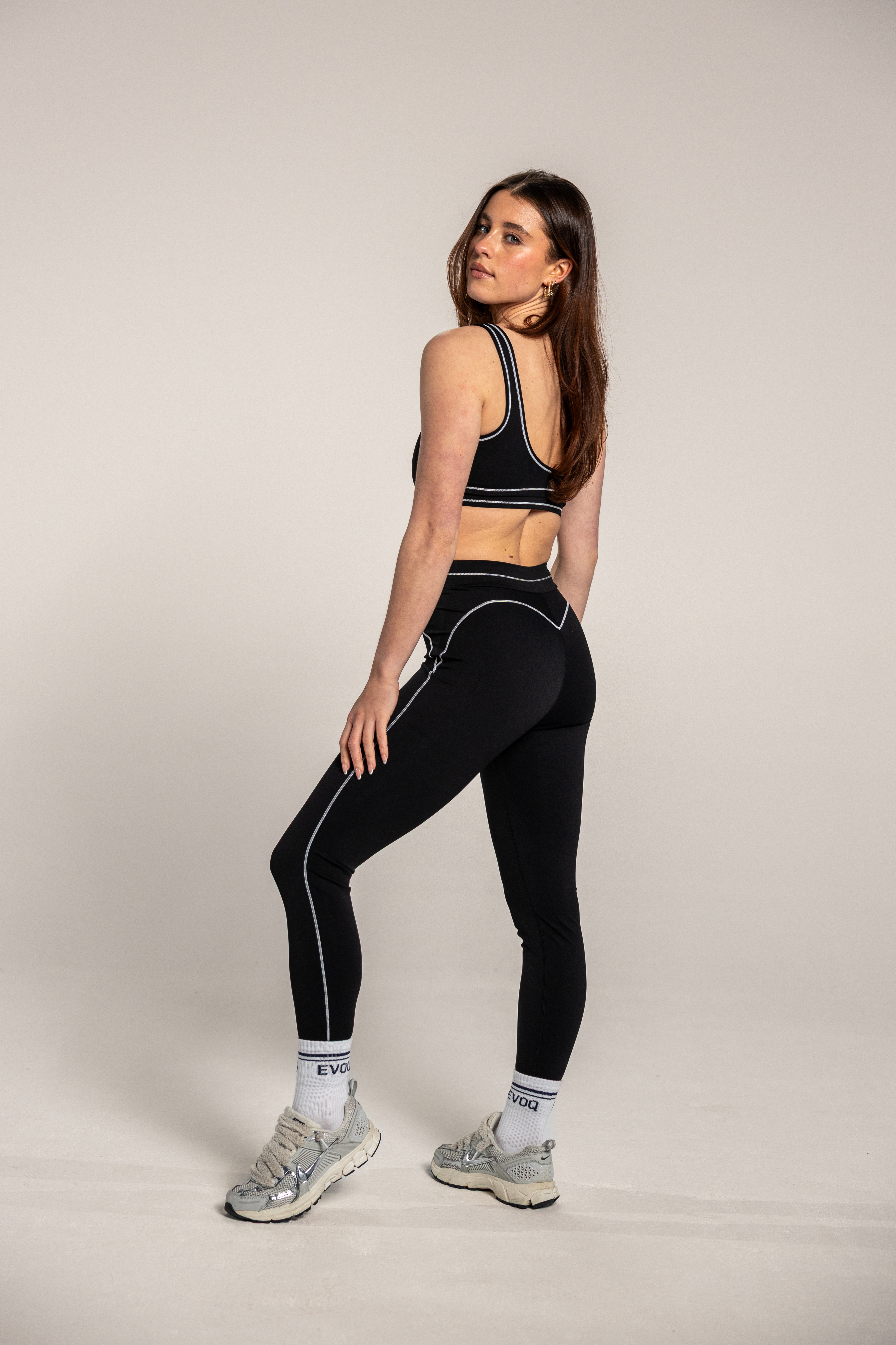 EVOQ SCULPT LEGGINGS BLACK