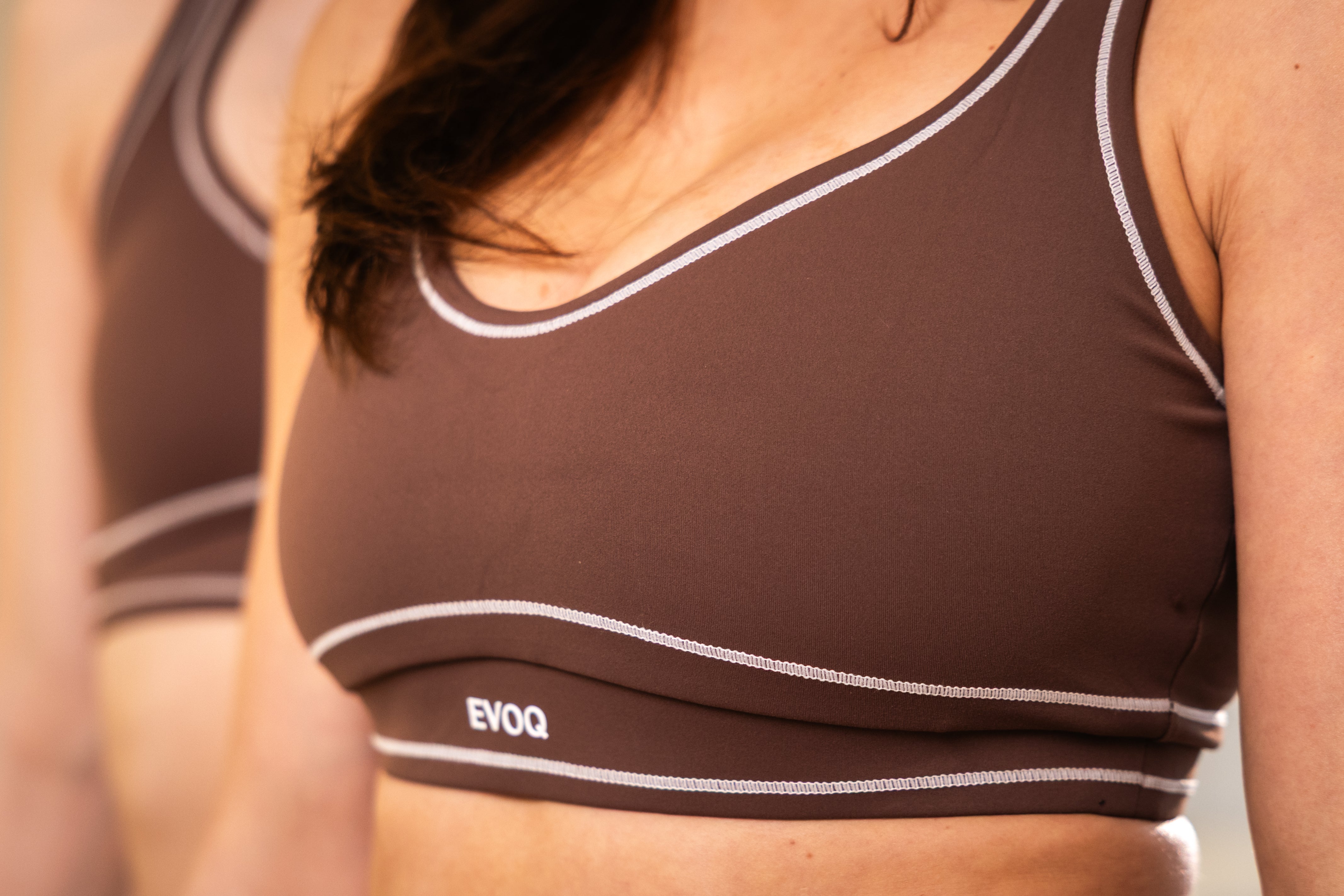 EVOQ SCULPT BRA BROWN