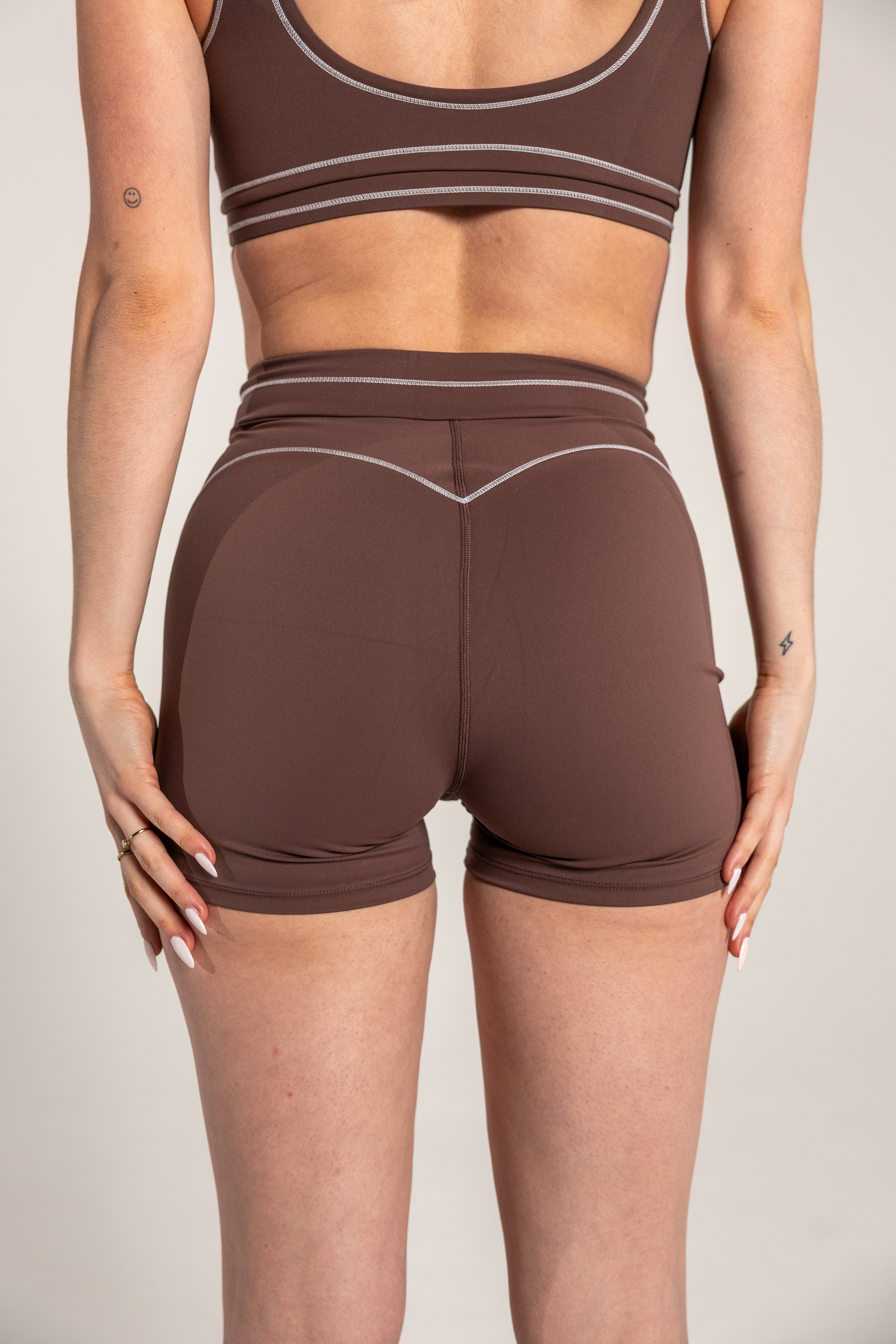 EVOQ SQULPT SHORT BROWN