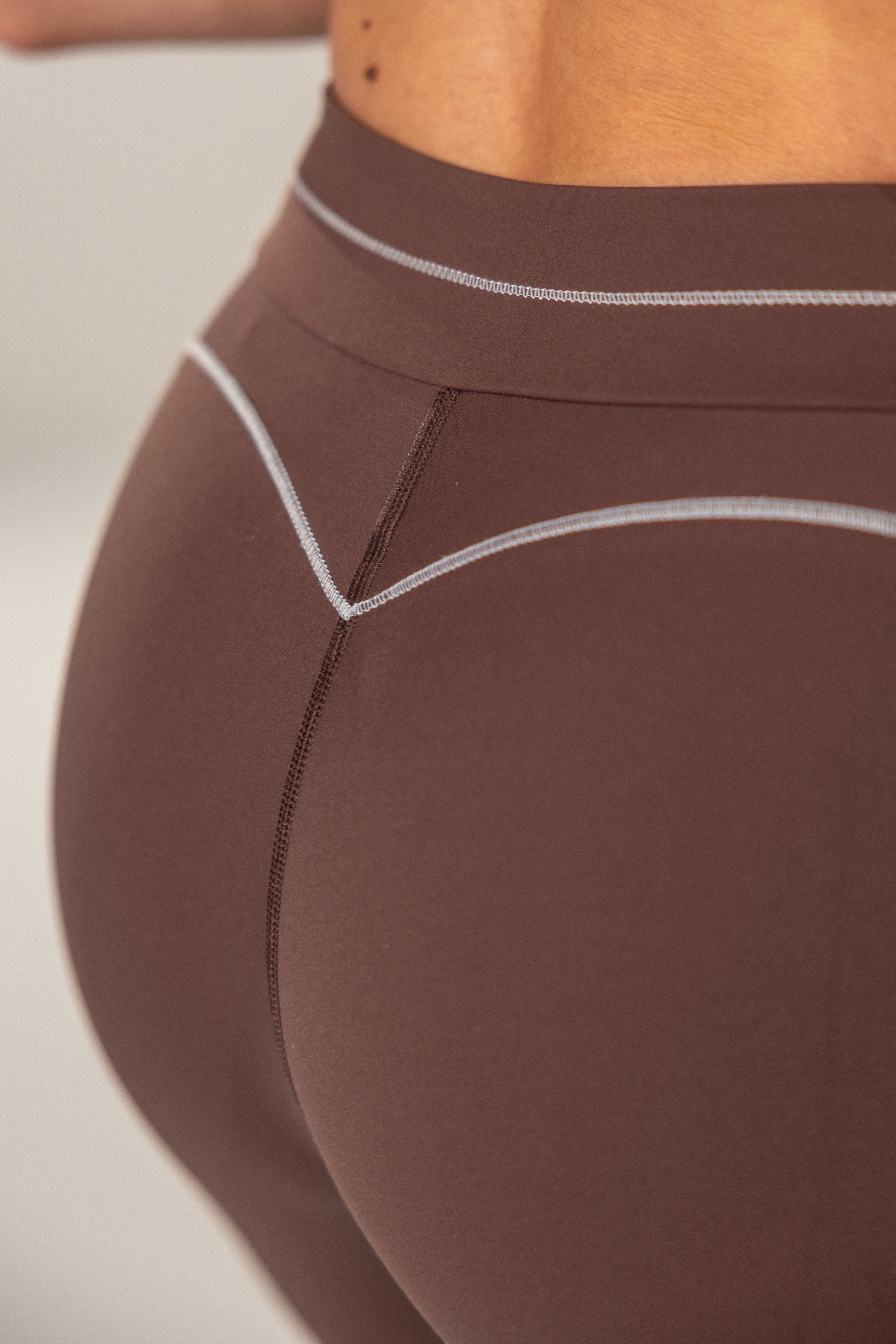 EVOQ SCULPT LEGGINGS BROWN