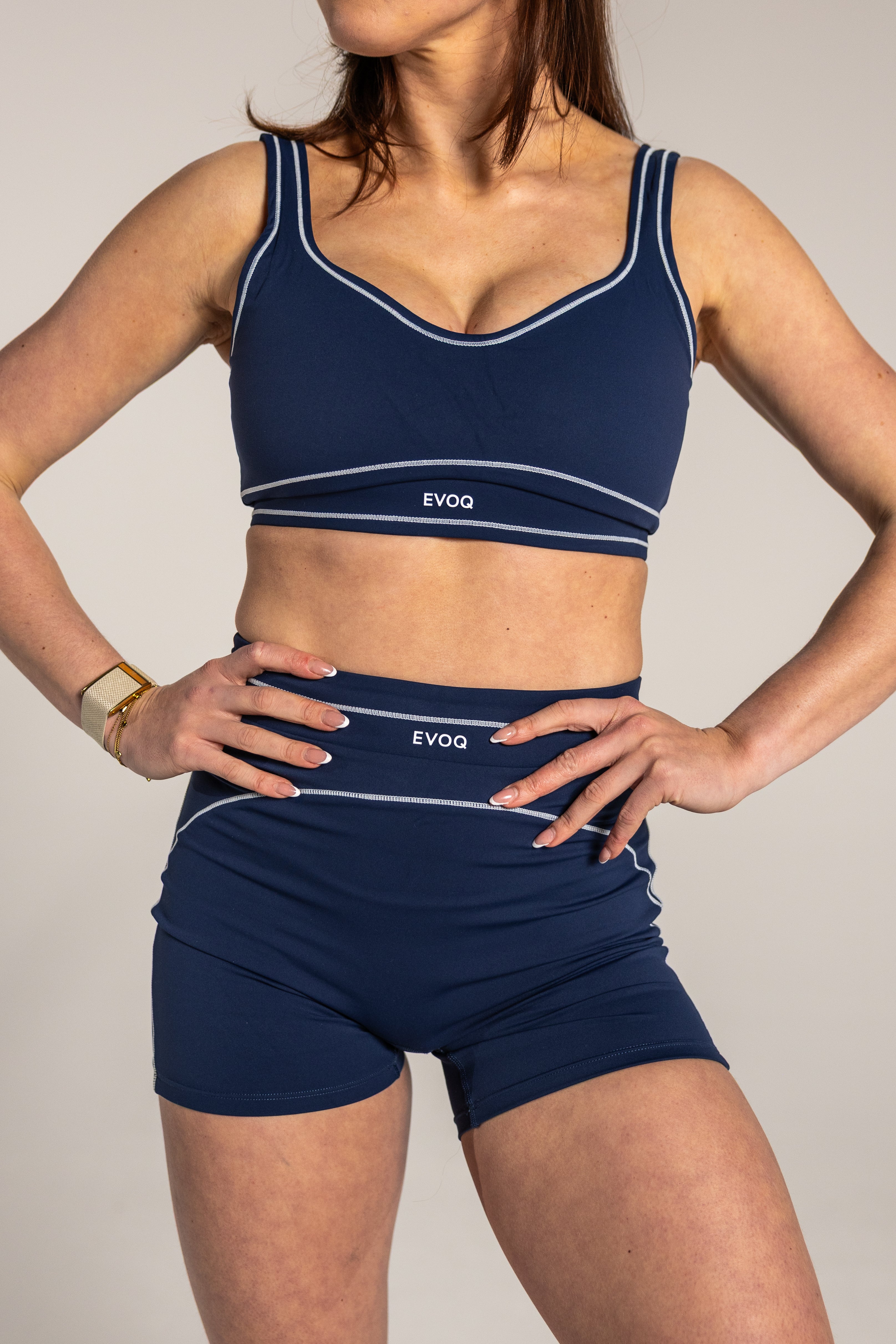 EVOQ SQULPT SHORT BLUE